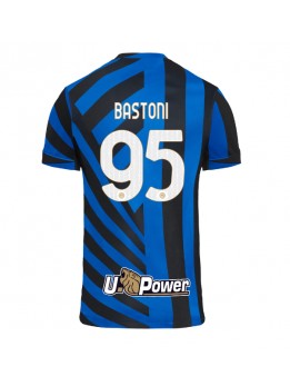 Billige Inter Milan Alessandro Bastoni #95 Hjemmedrakt 2024-25 Kortermet